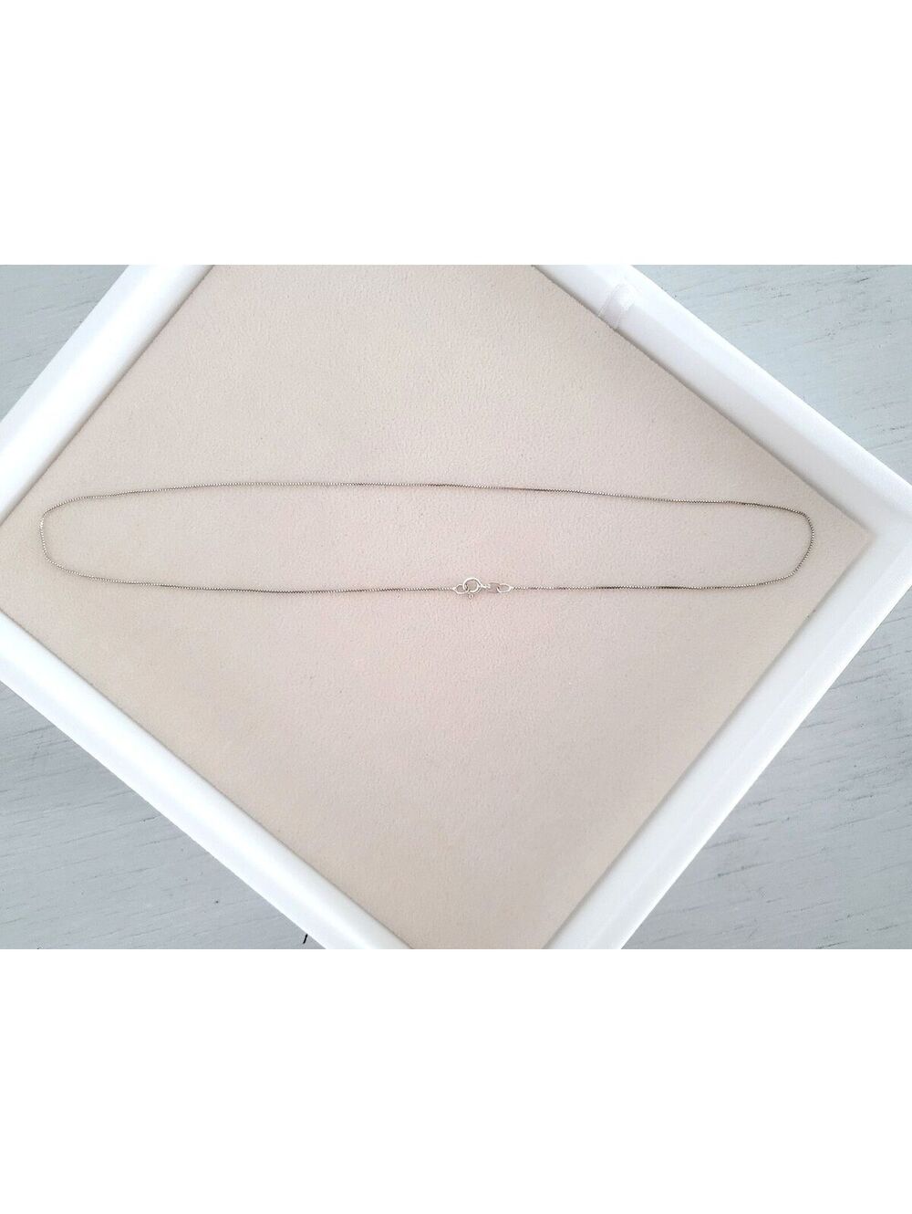 Vintage TB 925 Sterling Silver Italy Chain Necklace